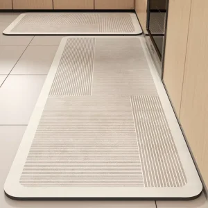 Customized Washable Rubber Anti-Fatigue Non-Slip Kitchen Floor Mat