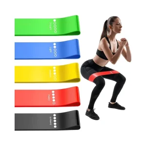 Customized Yoga and Exercise Bands Set Hip Elastic Loop Latex for Working Out