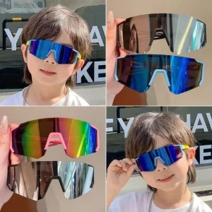Cycling Sunglasses Youth Sports Outdoor Sun Glasses UV Protection for Riding Sports Kids Sports Eyewear Teenager