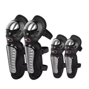 Cycling Wrist Guards and Knee Pads for Kids and Adults