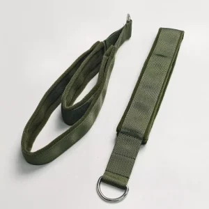 D-Ring Straps With Double Loops and Fleece Padding for Pilates Equipment
