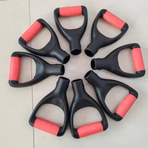D-Shaped Plastic Hand Grip with Iron Handle for Agricultural Tools