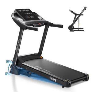 DC 0.75HP 38cm Flat Folding Electric Incline Treadmill Machine Treadmill Home Fitness Laufband For Home