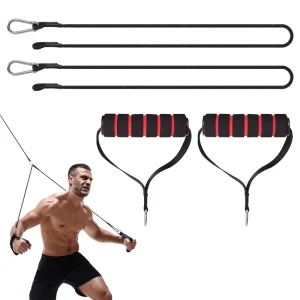 DIY Multi functional Fitness Muscle Trainer Accessory Chest Pressing Wide Back Shoulder Biceps Pull Up Bar High Strength Nylon