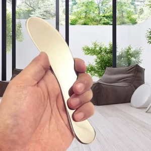 DIY Stainless Steel Gua Sha Scraping Massage Tool IASTM Myofascial Release Tissue Mobilization Tool for Back, Leg, Arm, Neck, and Shoulder