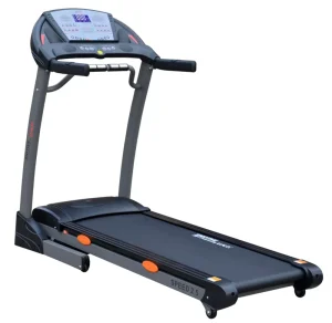DT2482 Folding Motorized Treadmill With LCD Display and Steel Frame for Home Indoor Walking and Jogging