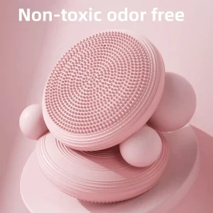 Dance Yoga PVC Inflatable Balance Ball Air Cushion for Core Strength and Ankle Training
