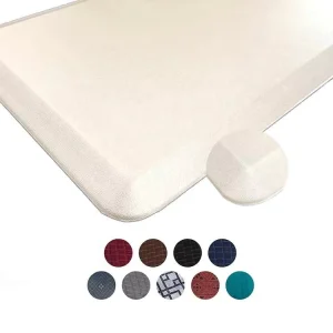 Decorative PU Foam Anti-Slip Anti-Fatigue Kitchen Floor Mat