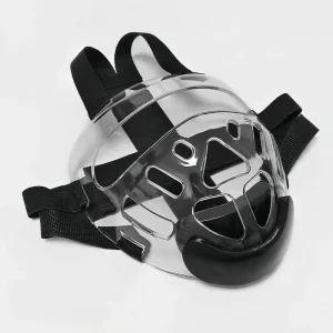 Detachable Transparent Taekwondo Face Mask Helmet for Karate and Boxing
