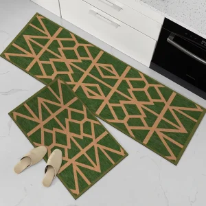 Diatom Mud Foam Kitchen Floor Mat Instant Dry Super Absorbent Non Slip Rubber Backing