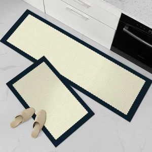 Diatom Mud Kitchen Mat Custom Size 0.3cm Thin Quick Dry Non-Slip Floor Mat for Home and Hotel
