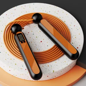 Digital Cordless Electronic Skipping Rope, PVC and ABS, Lightweight, Customizable