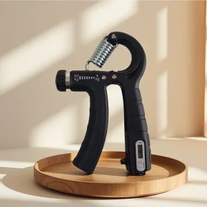 Digital Counter Hand Gripper, Adjustable Tension Hand Grip Trainer for Forearm and Finger Strength