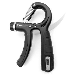 Digital Counting Stainless Steel Mechanical Spring Hand Grip Strength Trainer 5-60kg Adjustable Gripper Forearm Finger Training