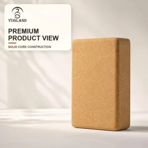 Digital Nomad Cork Yoga Block Sand Proof Foam Brick for Travel