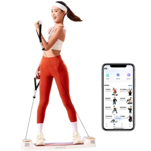 Digital Workout Program Smart Resistance Band Home Training Station