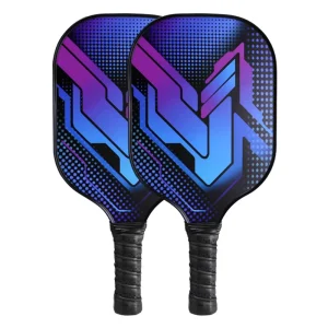 Direct Factory Pickleball Paddle Kit with High-Visibility Balls Standard Weight