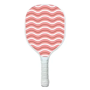 Direct Manufacturer Wood Pickle Ball Racket Combo with High-Impact Cushion Grip for Family Entertainment Park