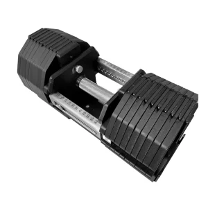 Dodecagonal Side-Adjustable Cast Iron Dumbbell Set 30-60kg for Home Gym and Fitness Center