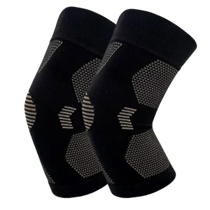 Double-Strap Copper Ion Sports Knee Brace for Running, Jumping and Fitness