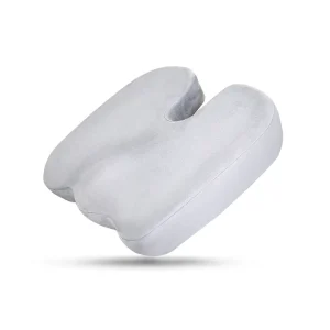Dual Concave Anti-Slip Memory Foam Seat Cushion Orthopedic for Tailbone Pain Relief Custom Office Home Car Chair Washable Cover