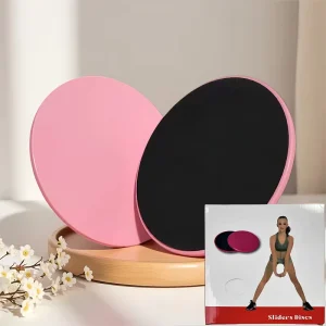 Dual-Sided PP EVA Core Sliders for Yoga Pilates Core Ab Training & Balance Exercises