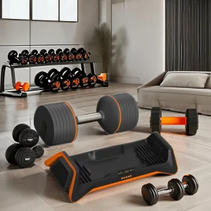 Dumbbell Fitness Equipment Gym Weights Set Adjustable Dumbbell for Body Training Custom Adjustable Dumbbell Set