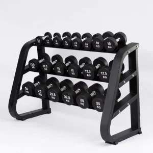 Dumbbells 2.5kg to 50kg Weights Dumbbell Solid Cast Iron Round Dumbbell Set for Home Gym Use Fitness Equipment