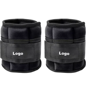 Durable Adjustable Ankle and Wrist Weights, One Pair, 1/2/4/6/8/10 lb, Breathable and Wearable