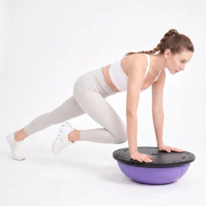 Durable Balance Half Ball Gym Ball for Commercial Studios Fitness and Exercise