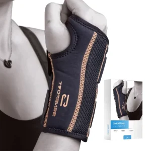 Durable Breathable Thumb Splint Wrist Support with Stabilizer for Running