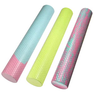 Durable EVA Foam Rollers for Fitness Pilates Balance Column Solid Shaft Yoga Exercise Supplies