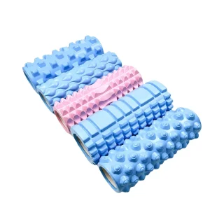 Durable EVA Medium-Density Deep Tissue Massage Foam Roller for Myofascial Release, Yoga, and Pilates