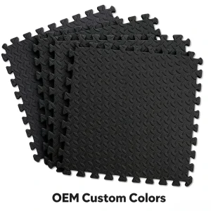 Durable High-Density EVA Interlocking Puzzle Gym Floor Mats