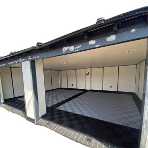 Durable Injection Molded Vinyl Flooring Anti Slip Garage Indoor Heavy Duty Car Wash Room Drainage Grating
