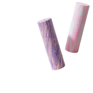 Durable Medium-Firm EVA Foam Roller for Muscle Massage and Yoga, 30 x 15, 45 x 15, or 60 x 15 cm, Solid or Camo Colors