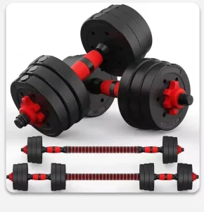 Durable Unisex Free-Weight Dumbbell Set for Home Use