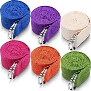 Durable Yoga Stretch Band Fitness Training Rope for Leg Stretch & Body Workout