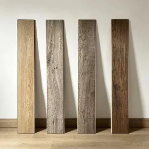 EIR Modern Embossed SPC Flooring Indoor Real Wood Texture Waterproof Click Lock Vinyl Tiles