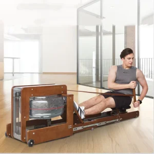 EM7400C Foldable Wooden Rowing Machine