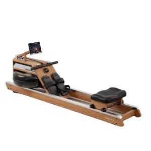 EMS Water-Magnetic Dual-Resistive Rowing Machine XR5 Home Gym Equipment Cardio Strength Training Cherry Wood