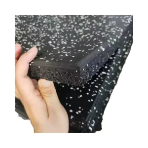 EPDM Anti-Fatigue Noise-Reducing Anti-Slip Fitness Mat for Weightlifting and Cardio