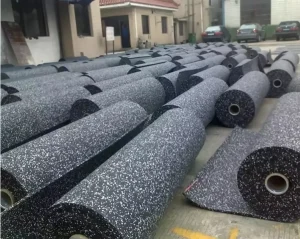 EPDM Fitness Rubber Flooring Rolls and Gym Floor Mats