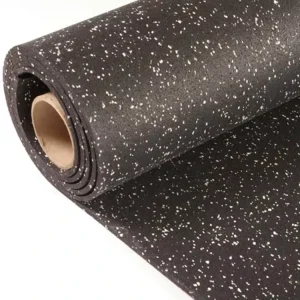 EPDM Rubber Gym Flooring Mat 3-12 mm Thick 10 m Roll for Indoor Sports