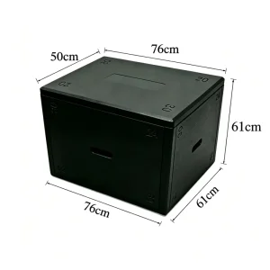 EPP Adjustable Height Plyometric Jump Box for Fitness and Functional Training