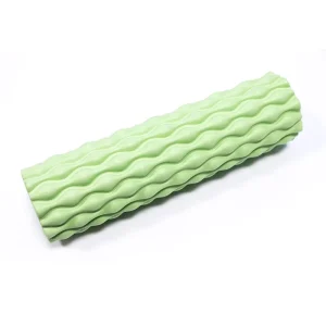 EVA 1560 Water Drop Style Spiked Foam Roller Massage Stick Hollow Yoga Roller