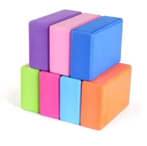 EVA Dual-Color High-Density Non-Slip Yoga Block for Yoga, Pilates, Dance, Gymnastics, and Stretching
