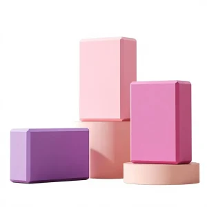 EVA Eco Friendly High Density Yoga Block Lightweight Non Slip for Pilates Meditation Fitness Training
