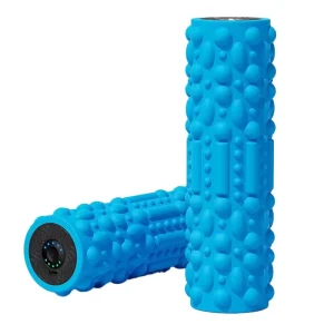 EVA Electric Vibrating Foam Roller Massager with Timing Control and Rechargeable Battery