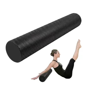 EVA Firm Massage Roller 90x15cm Lightweight High-Strength Foam Cylinder for Muscle Therapy Yoga Pilates Tension Relief